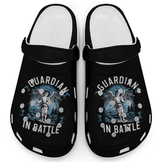 Archangel Michael Catholic Christianity Angel Clogs