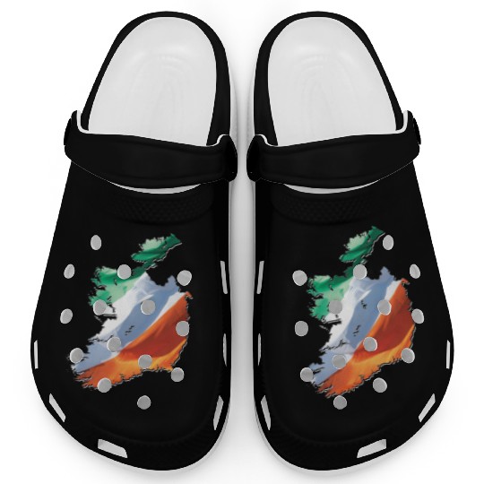 Ireland | Real Flag | Flag Map Clogs