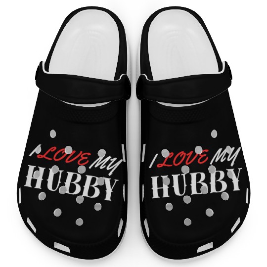 I Love My Hubby Clogs