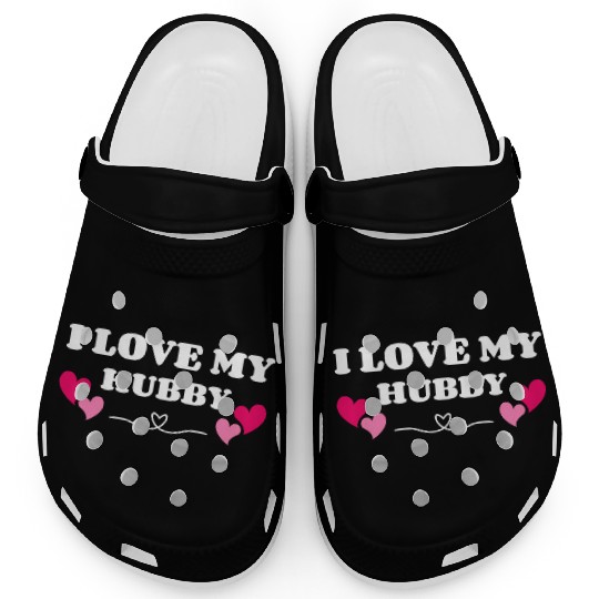 I Love My Hubby Clogs