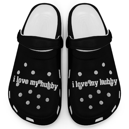 I Love My Hubby Clogs