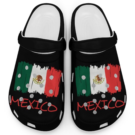 Mexican Flag Clogs