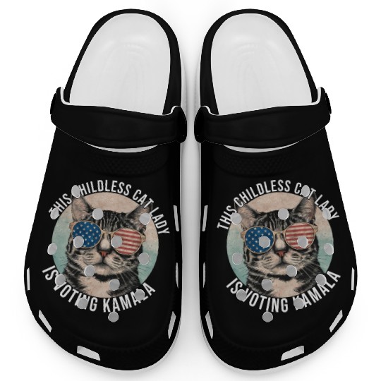 This Childless Cat Lady Is Voting Kamala Clogs