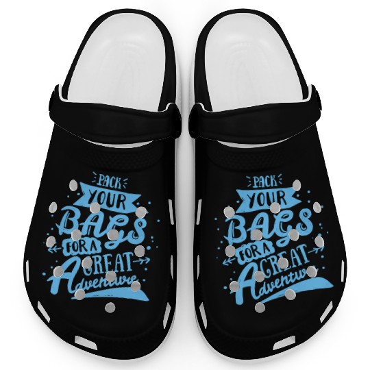Pack Your Bags for A Great Adventure Summer Clogs