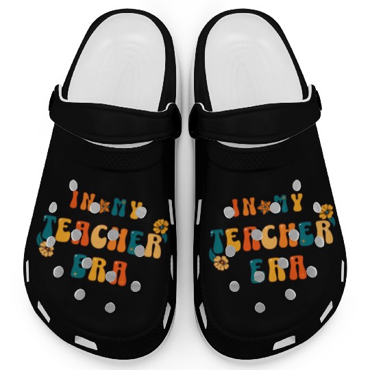 In My Teacher Era Retro Clogs, Back to School