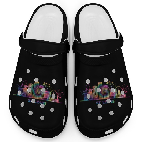 St Louisian Skyline St Louis Clogs