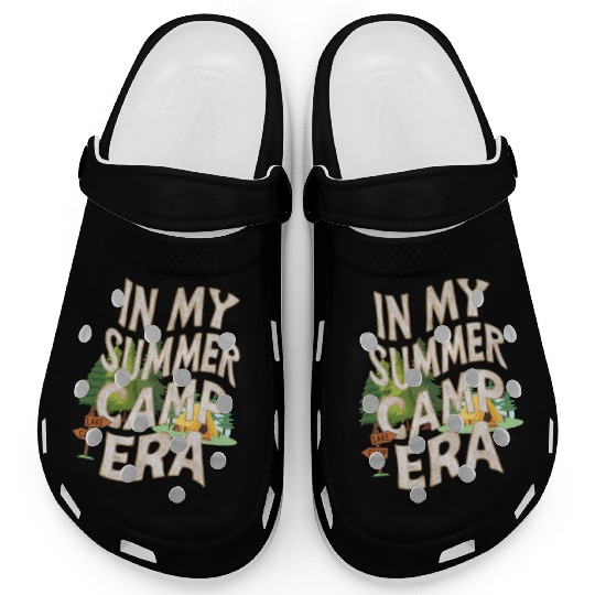 Cute In My Summer Camp Era Groovy Friend Crew Clogs