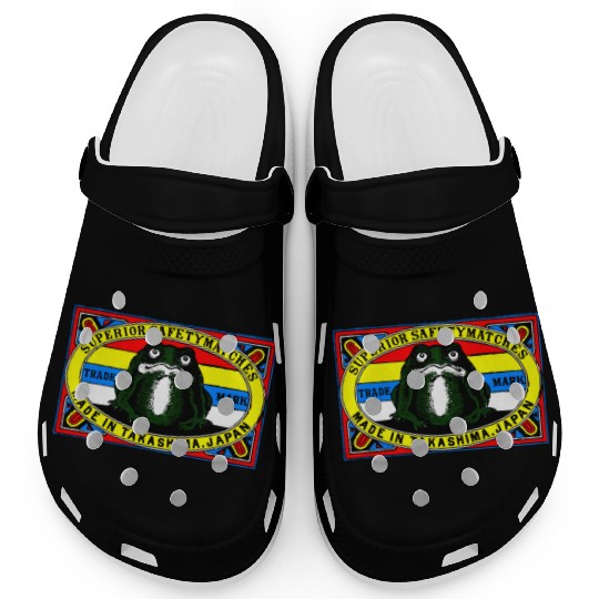 Japanese Safety Matches Matchbox Art Frog Clogs