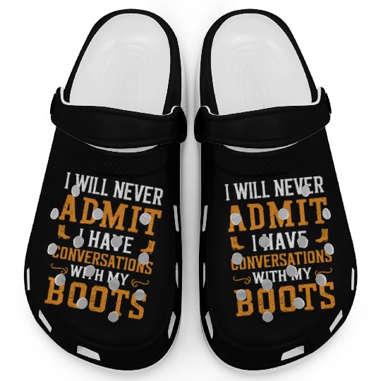 Cowboy Lifestyle Western Theme with Horses and Clogs