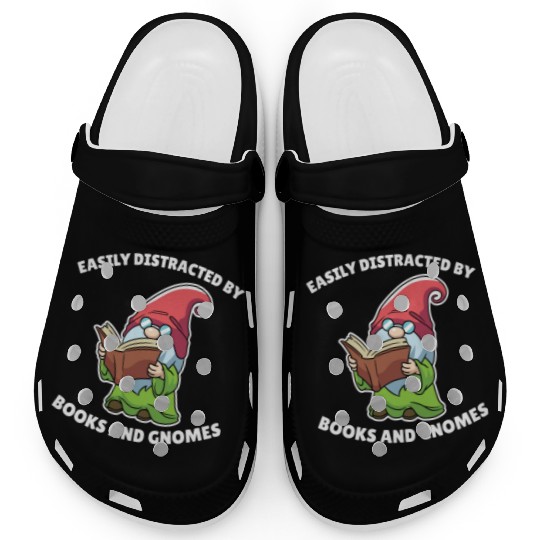 Easily Distracted Books Gnomes Gnom Clogs