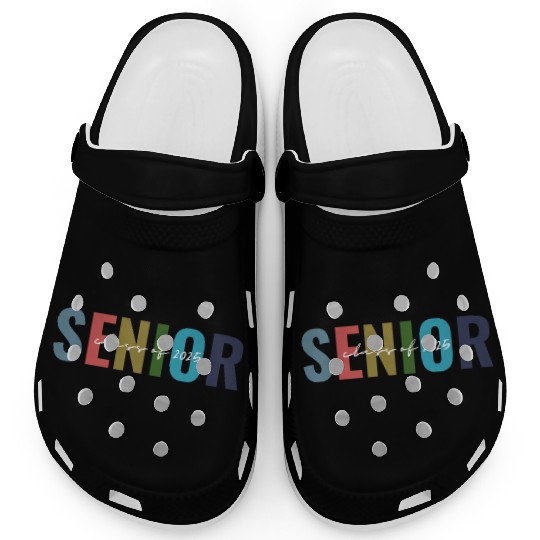Class of 2025 senior graduation back to school Clogs