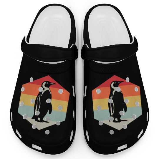 Penguin Animal Zookeeper Clogs