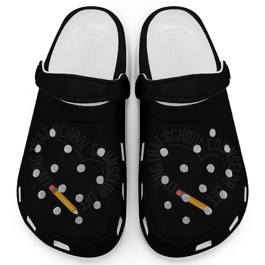 School Counselor Heart Living That Clogs