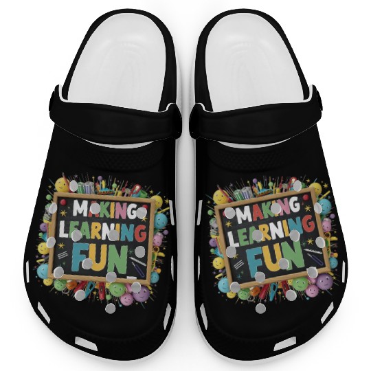 back to school Clogs design for boy and girls