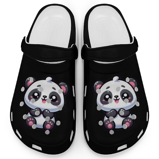 Cute Panda Clogs