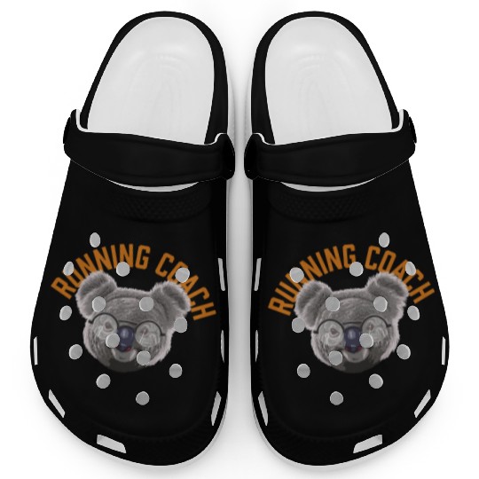 Koalified Running Coach Runner Funny Running Train Clogs