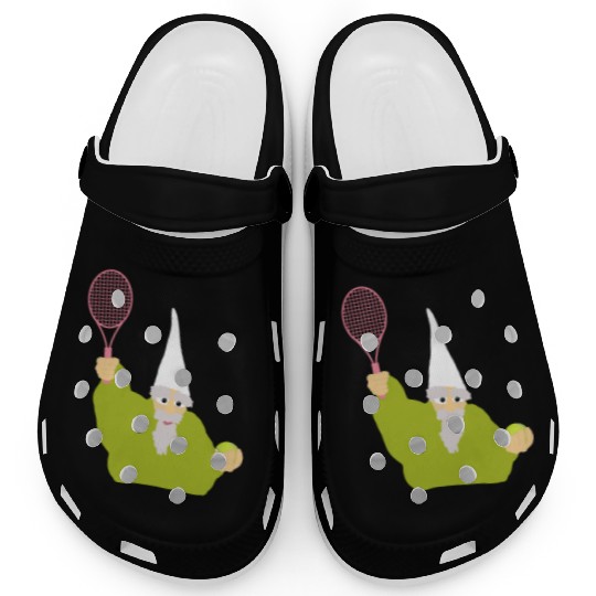 Crawly Gnome Tiny Green Wizard, Funny Green Gnome Clogs