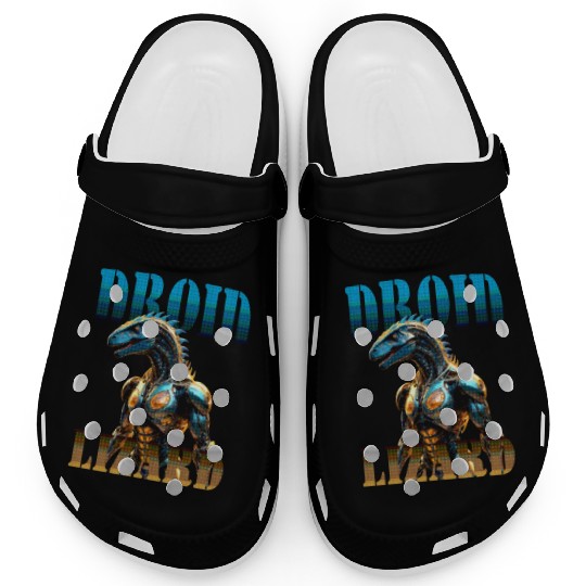 Android Dragon Lizard Clogs