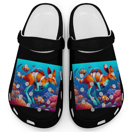 The kangaroo-clown fish Clogs