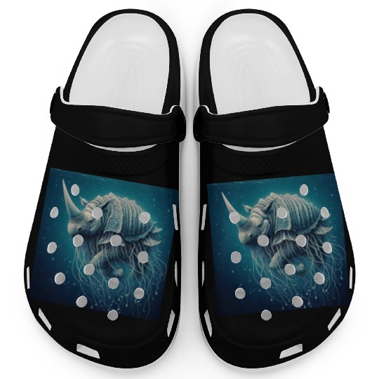 The jellyfish-rhino Clogs
