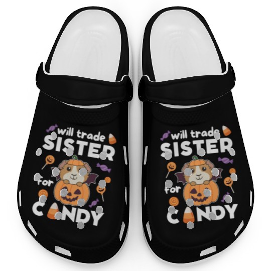 Guinea Pig Halloween Trade Sister For Candy Clogs
