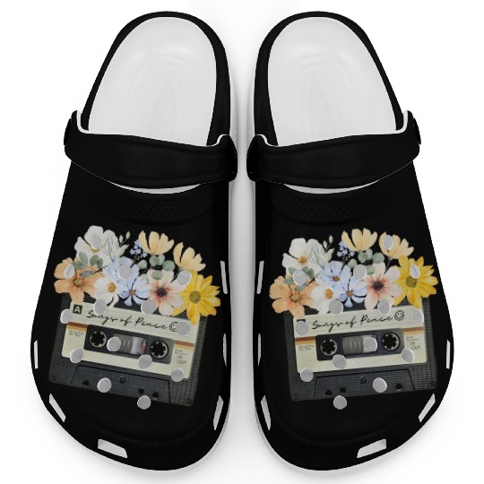 Songs of peace cassette tape Clogs