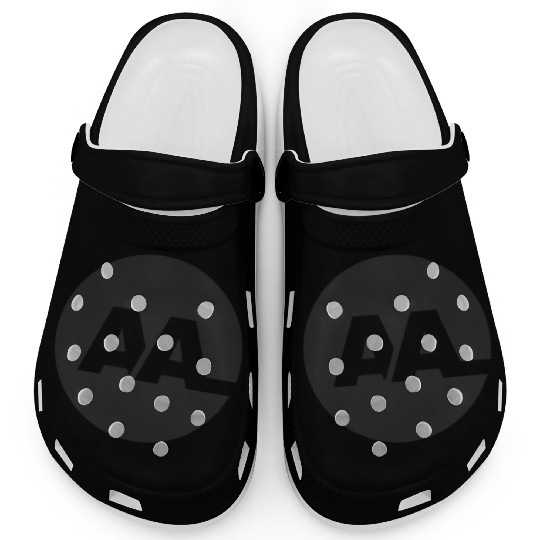 AA _ logo with your name or your channel name Clogs