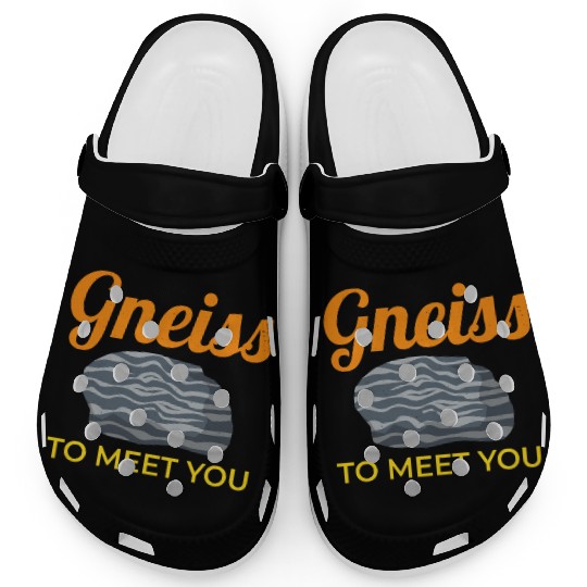 Gneiss Crystal Mineral Collecting Rock Hunting Clogs