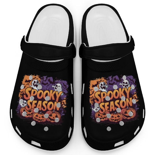 Spooky Season Vibes Clogs