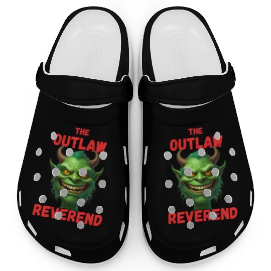 Outlaw Reverend Green Demon Clogs