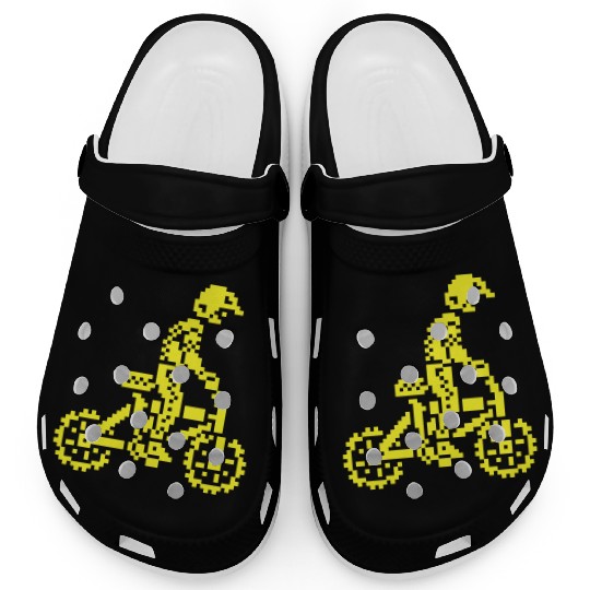 BMX Bike Bandits ZX Spectrum 8-bit Clogs