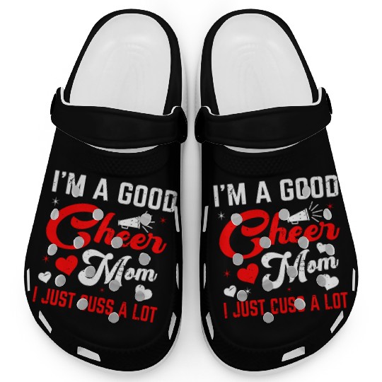 A Good Cheer Mom Cheerleading Mommy Mother's Day Clogs