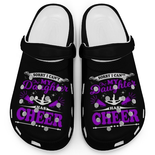 My Daughter Cheer Mom Cheerleading Mother's Day Clogs