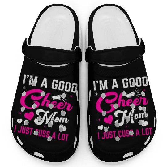 A Good Cheer Mom Cheerleading Mommy Mother's Day Clogs