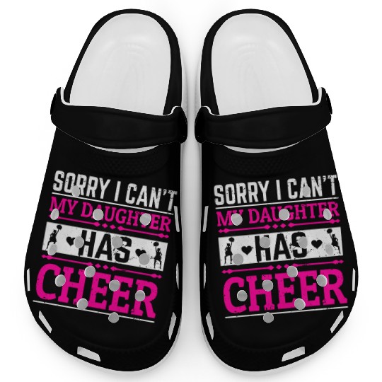 My Daughter Cheer Mom Cheerleading Mother's Day Clogs
