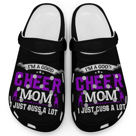 A Good Cheer Mom Cheerleading Mommy Mother's Day Clogs