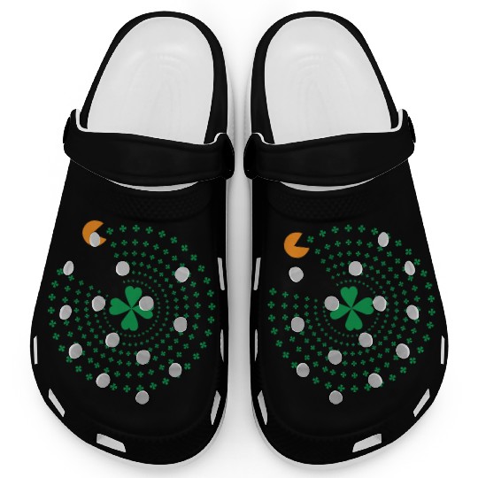St Patrick Pacman Clogs