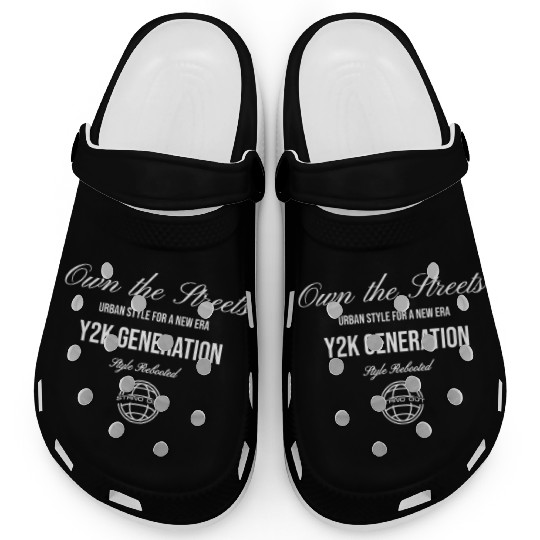 Own the Streets streetwear Design Clogs