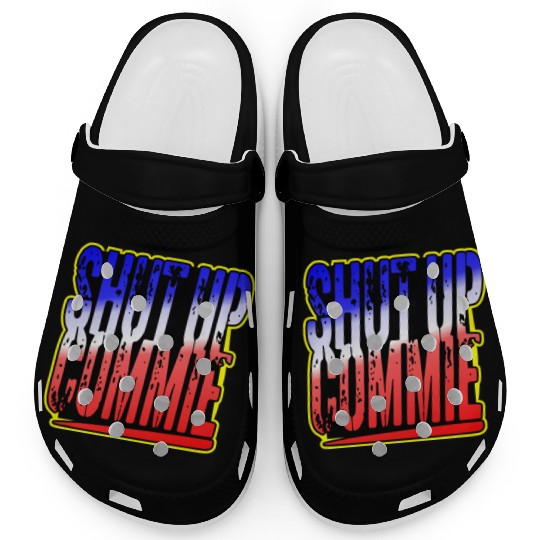 Shut Up Commie LIKE US ON FACEBOOK # Clogs