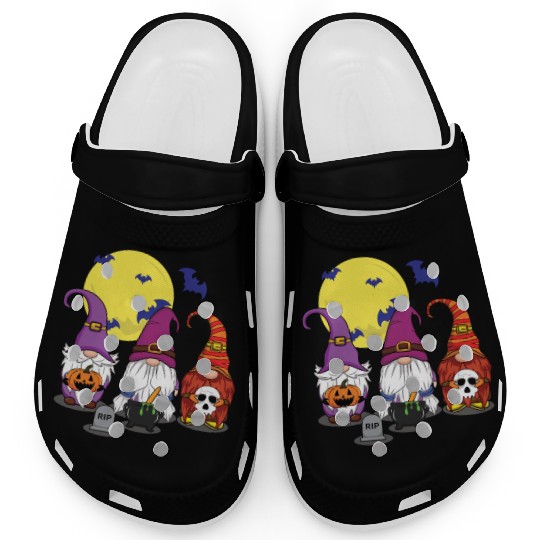 Halloween Gnomes Cute Creepy Halloween Clogs