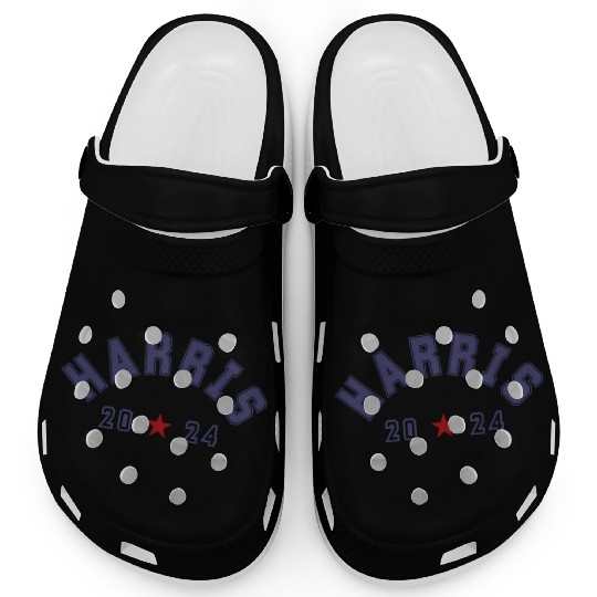 Kamala Harris 2024 Athletic Typography Clogs