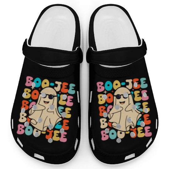 Funny Halloween Boo-jee Clogs