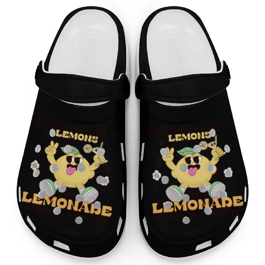 Lemon Quote Clogs