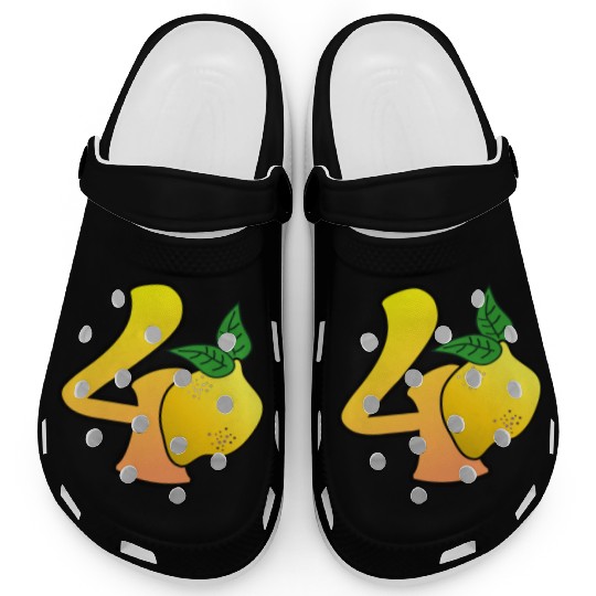 40th Birthday Lemon Clogs