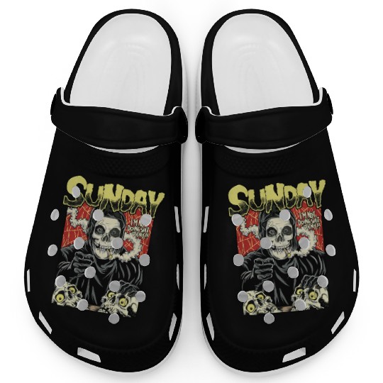 Sunday I'm not Doing Shit Today Clogs