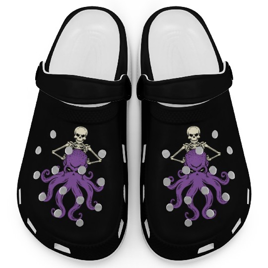 Octopus Skeleton Clogs