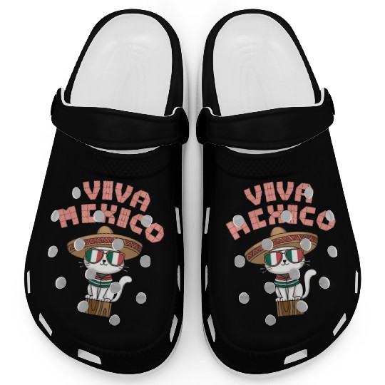 Viva Mexico Celebrate Hispanic Heritage Month Clogs