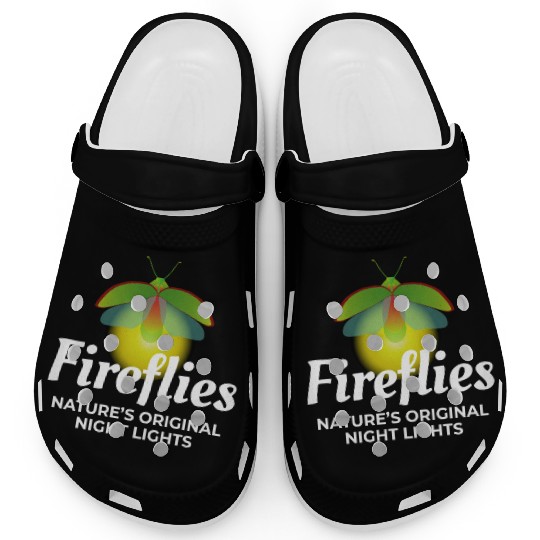 Fireflies Firefly Lightning Bug Insect Collector Clogs