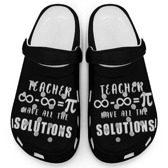 Physics, Biology, Chemistry or Science Teacher Clogs