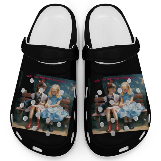 Dorothy and Alice hilarious Clogs